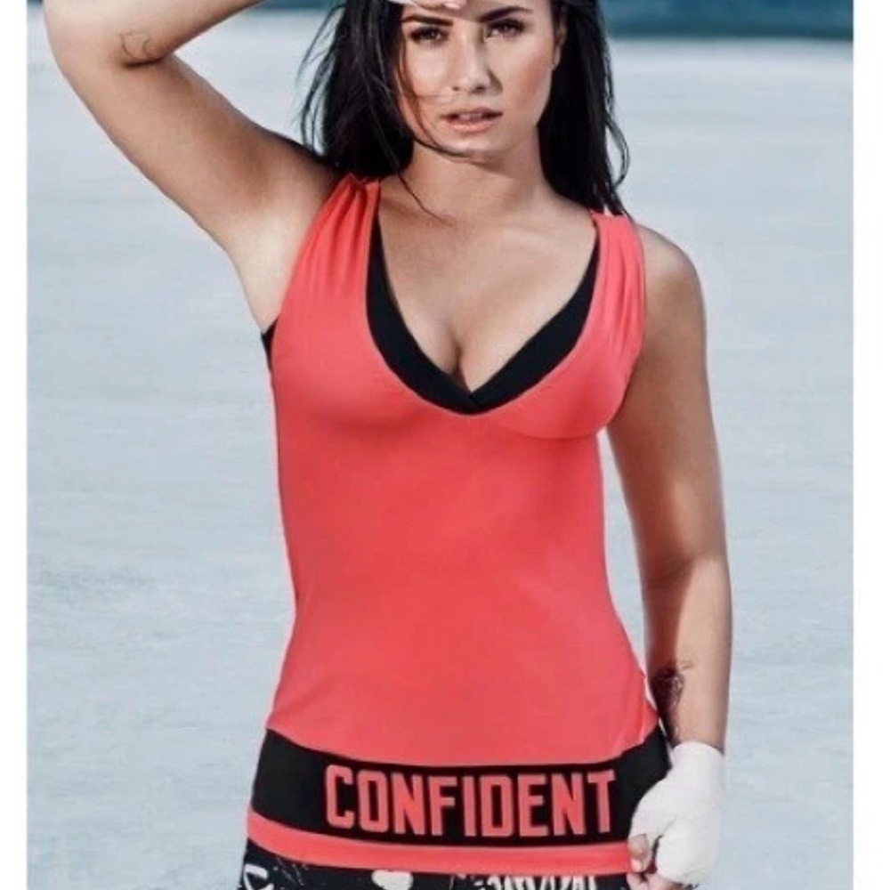 Fabletics Vibrant Dessert Rise Demi Lovato Tank